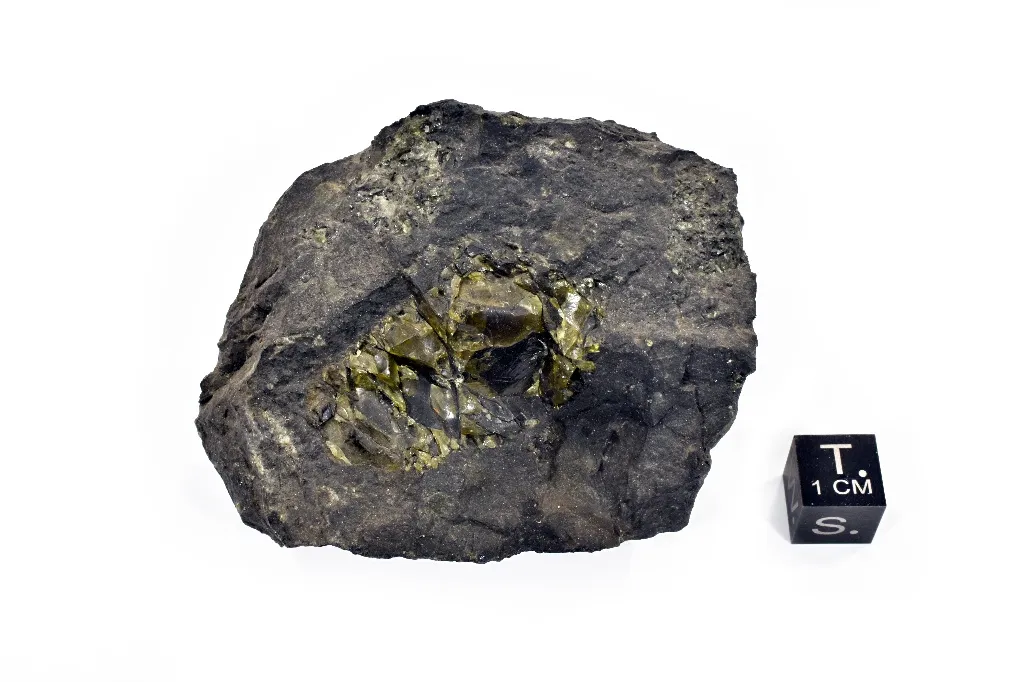 Peridot Crystal Cluster